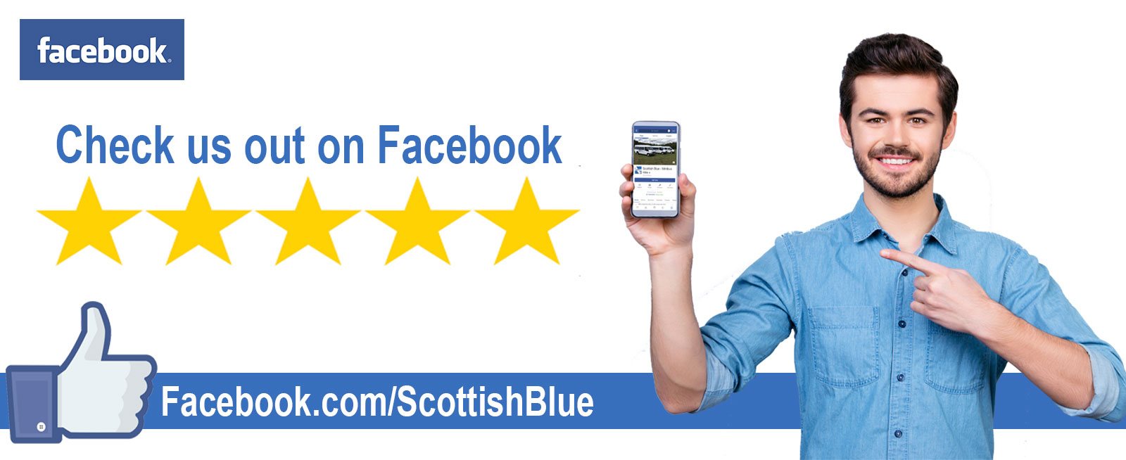 Scottish Blue on Facebook